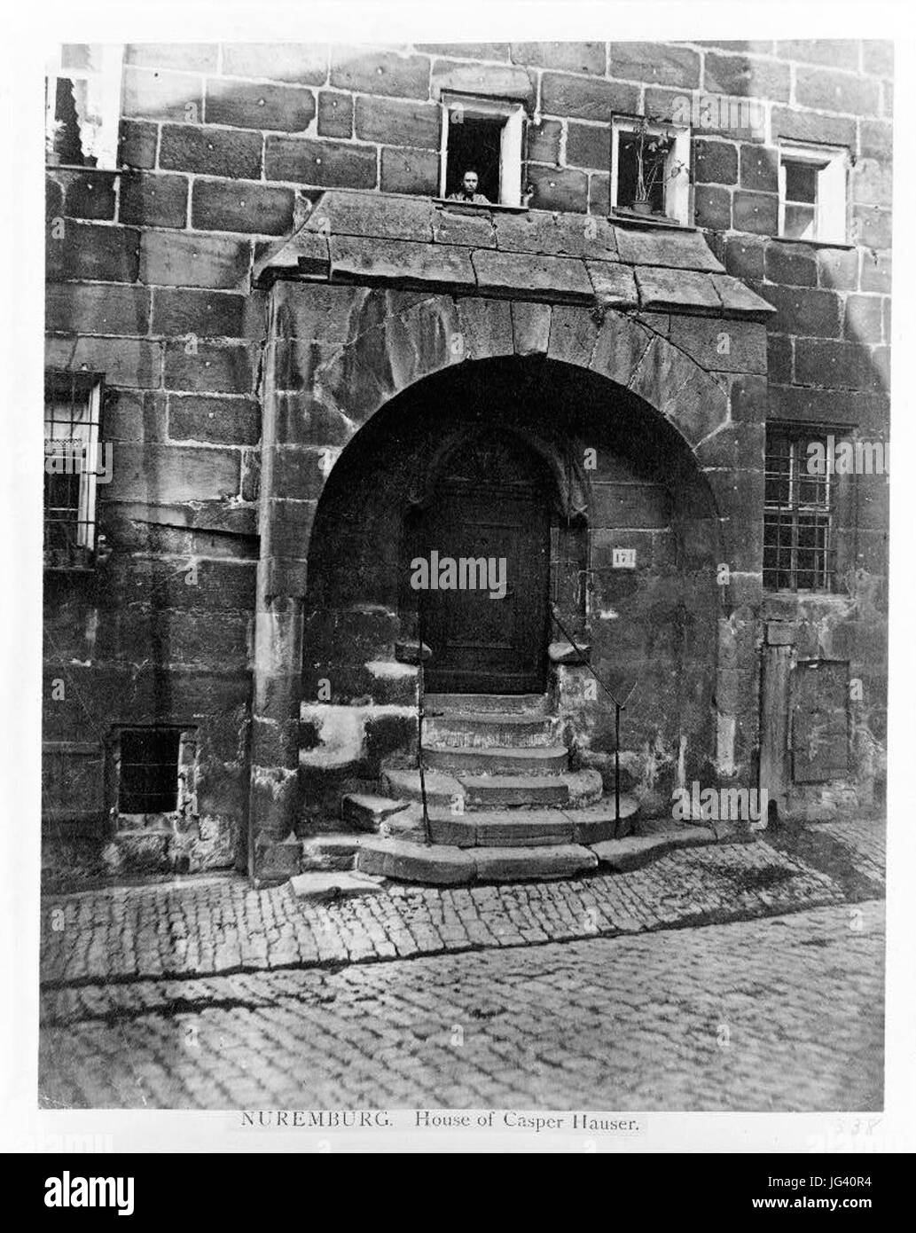 Nürnberg Kaspar-Hauser-Haus 001 Stock Photo