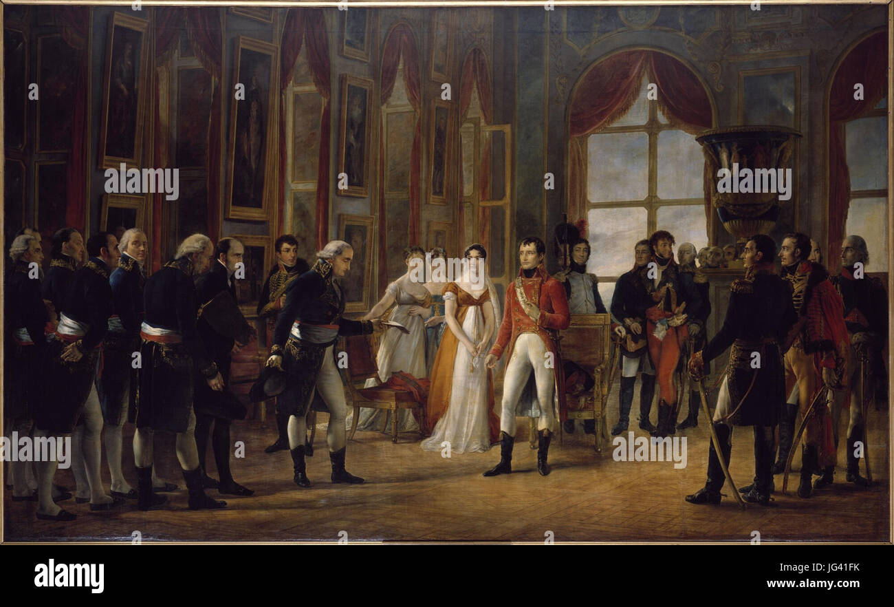 Napoléon Bonaparte sénatusconsulte Stock Photo Alamy