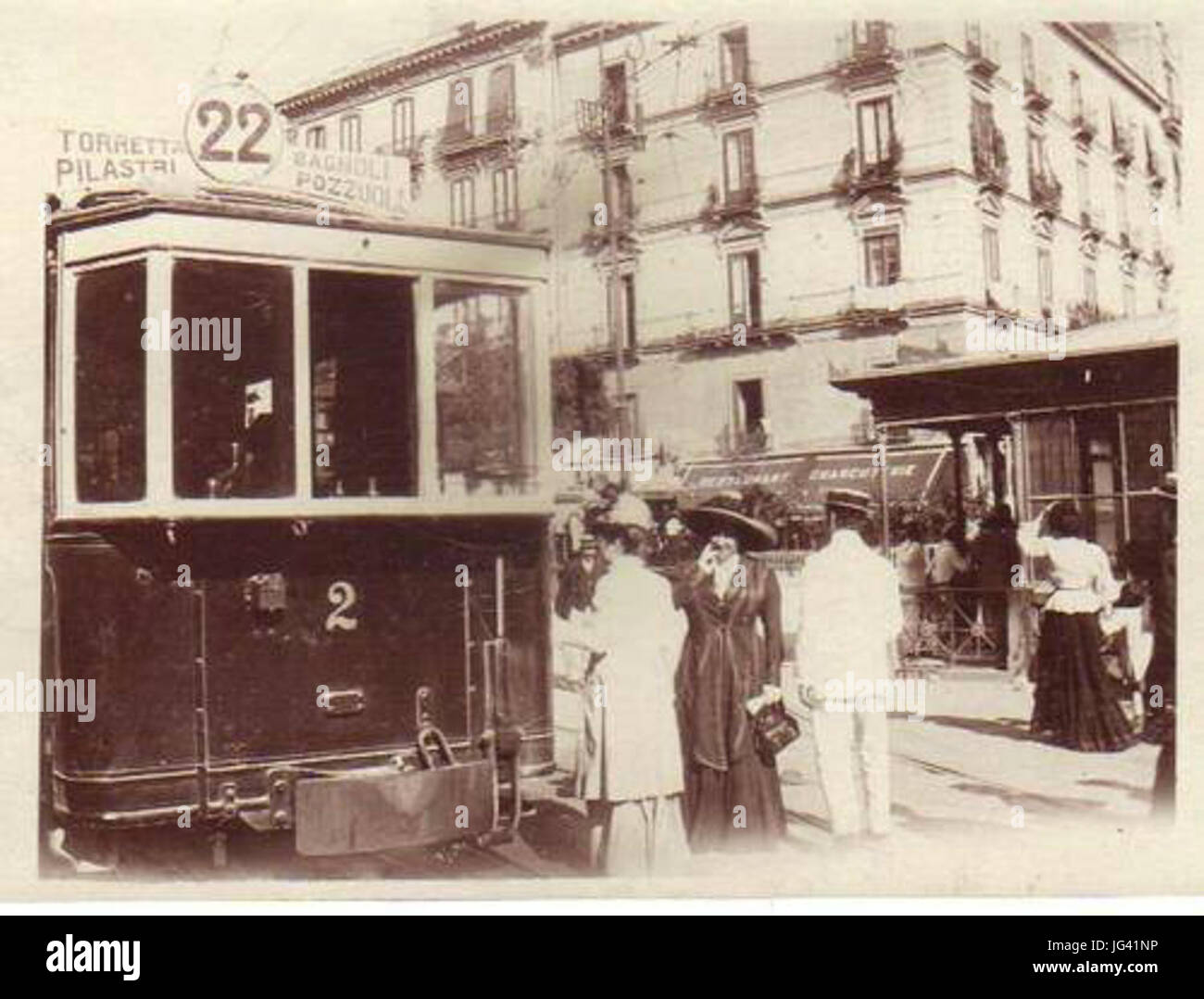 Napoli Torretta Tram Belle poque Stock Photo Alamy napoli-torretta-tram-belle-poque-stock-photo-alamy