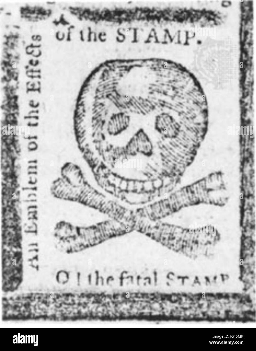 O21 the fatal Stamp Stock Photo - Alamy