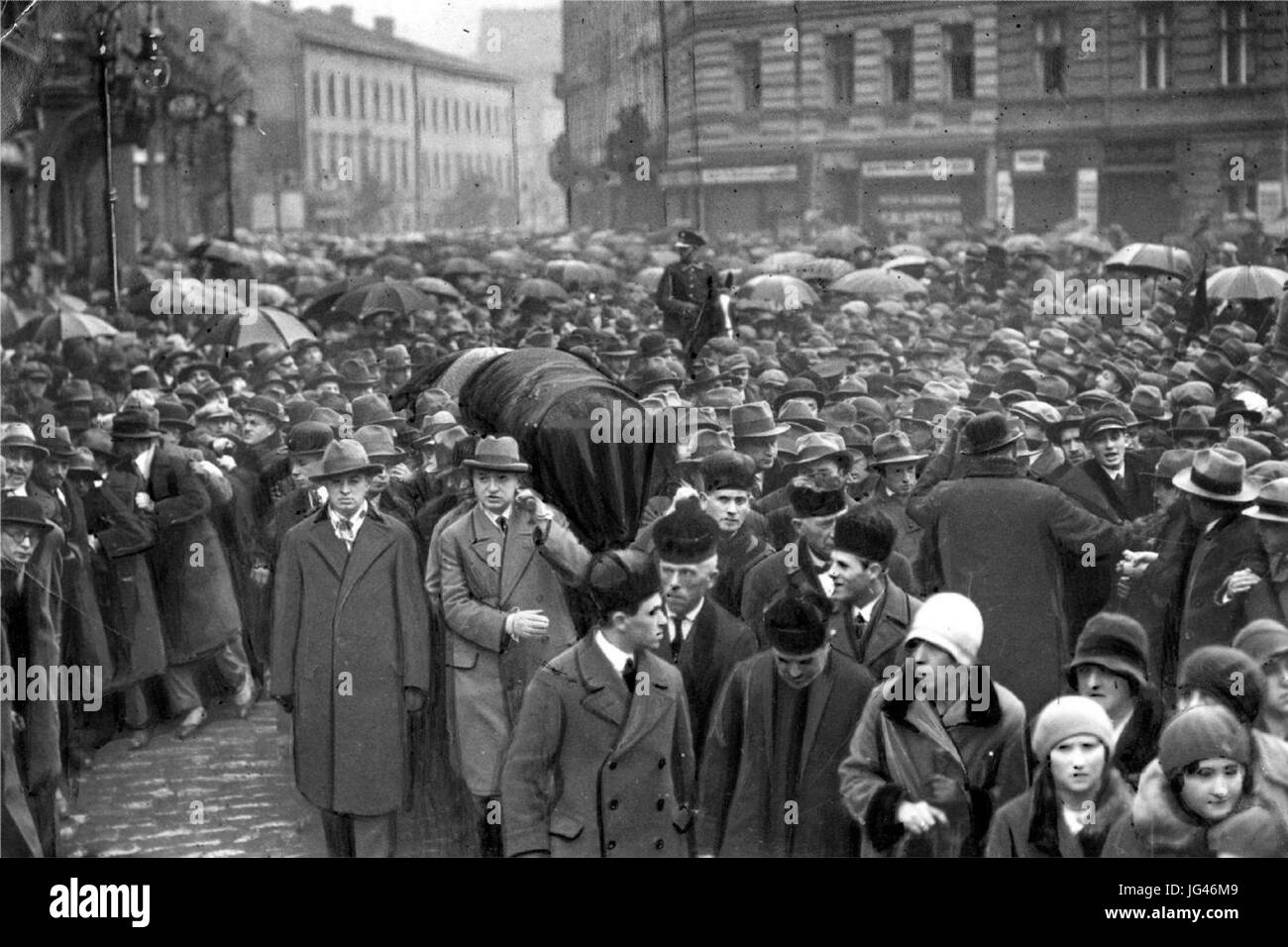 Lwów,pogrzeb Leona Reicha Stock Photo - Alamy