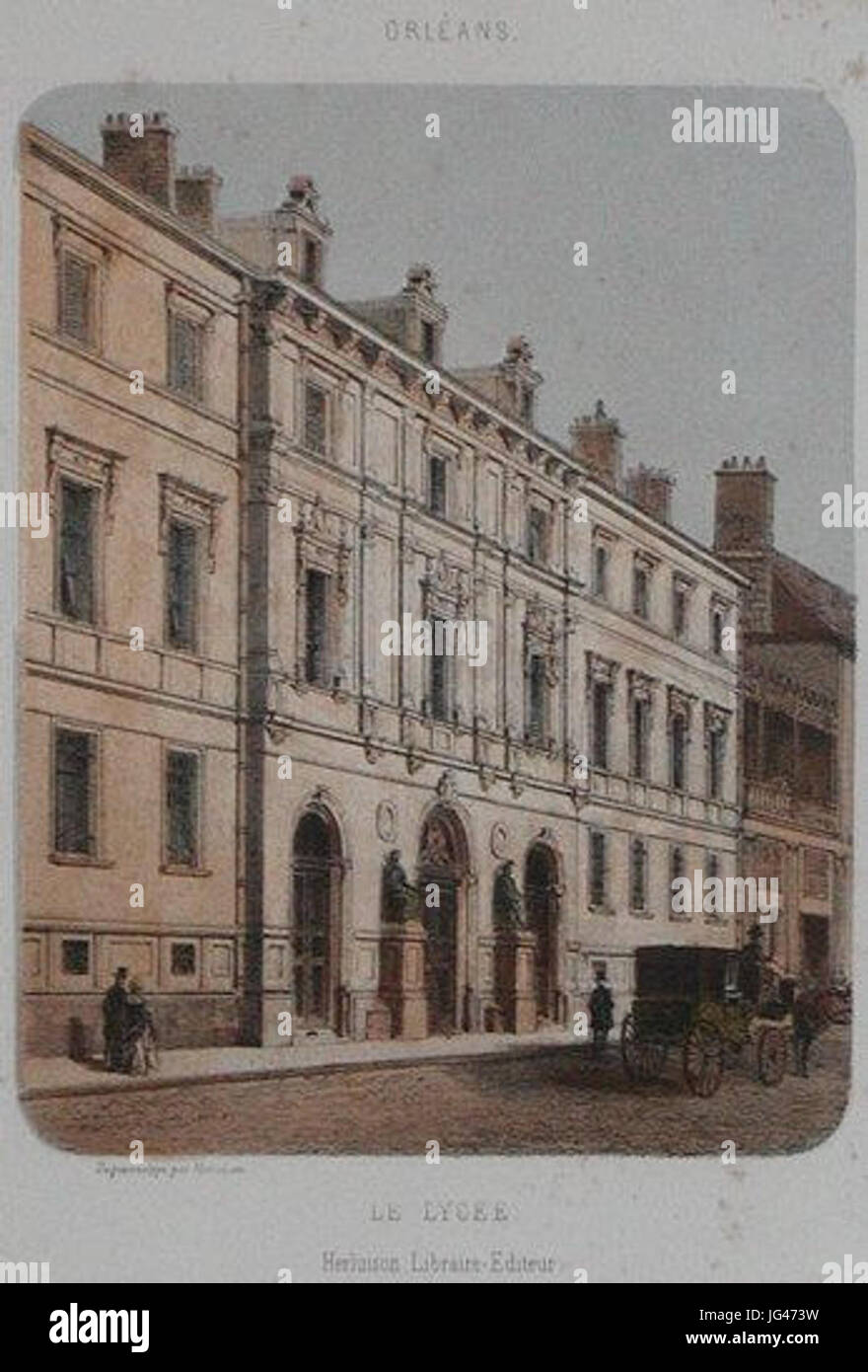 Lycee france 19th century hi-res stock photography and images - Alamy