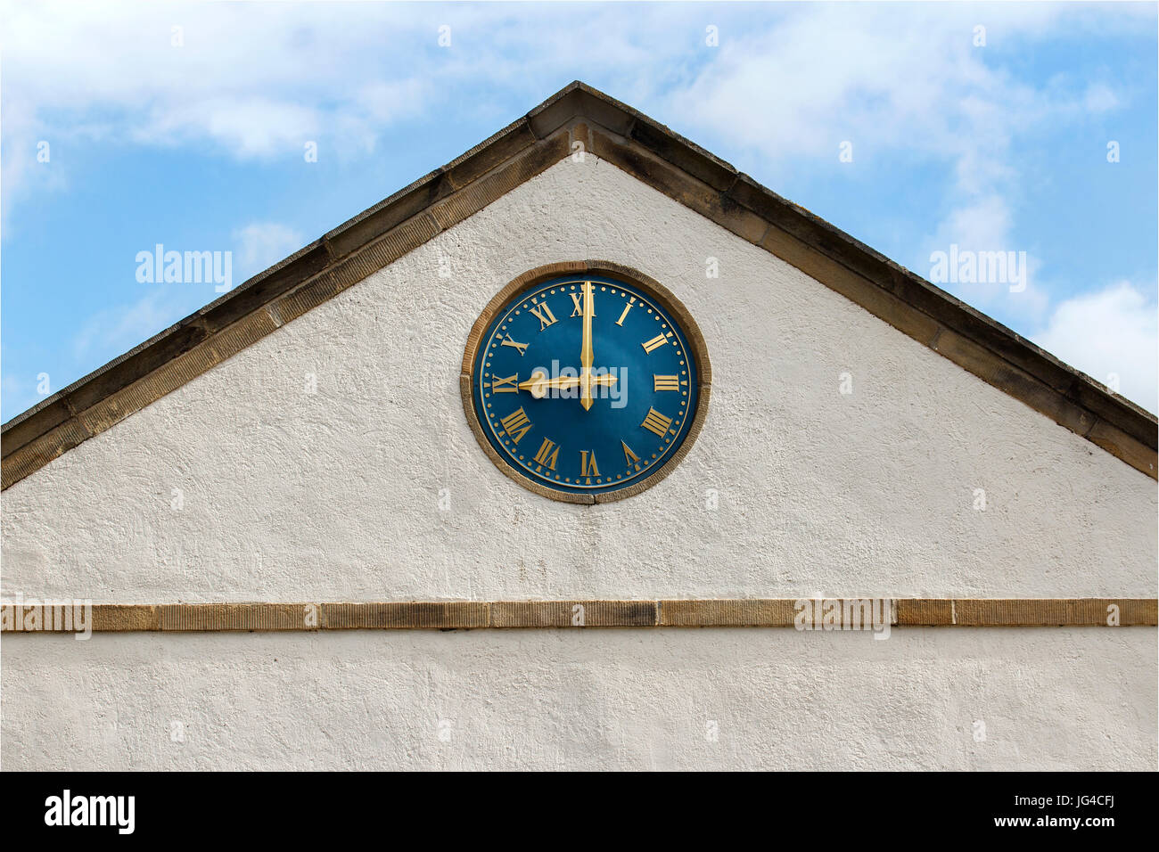 Town Hall Clock Face Stock Photo Alamy