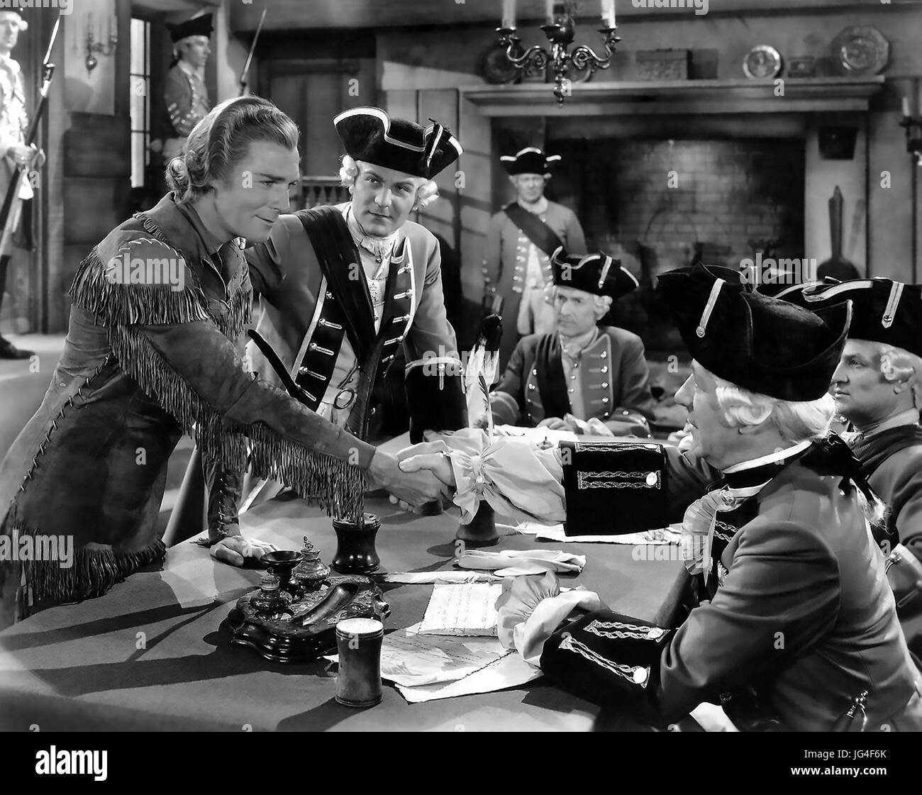 The last of the mohicans 1936 black and white stock photos images