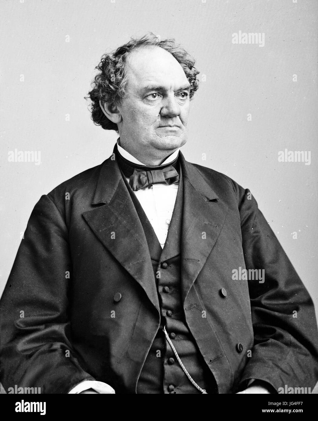P.T. BARNUM (1810-1891) American showman about 1850 Stock Photo