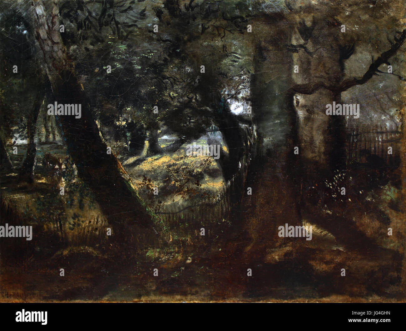 Forest of compiègne map hi-res stock photography and images - Alamy