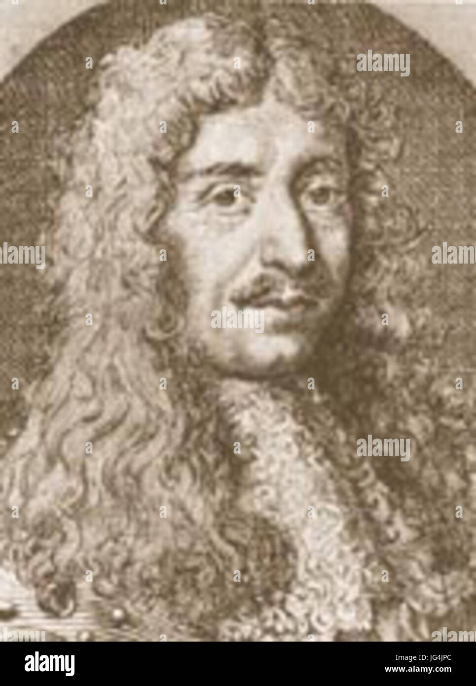 Louis II de Bourbon-Vendôme Stock Photo