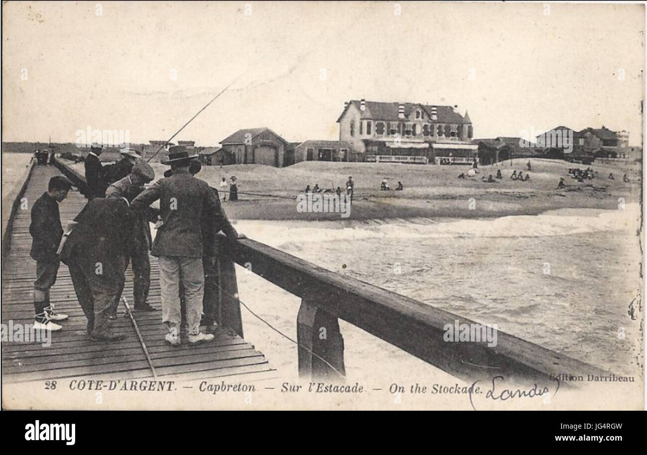 CPA Capbreton La Plage et la Baignade (1263674) | Europe - France