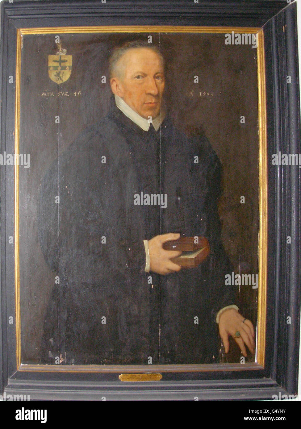 Portrait de Dom Jacques de Lannoy (1547-1593) Stock Photo