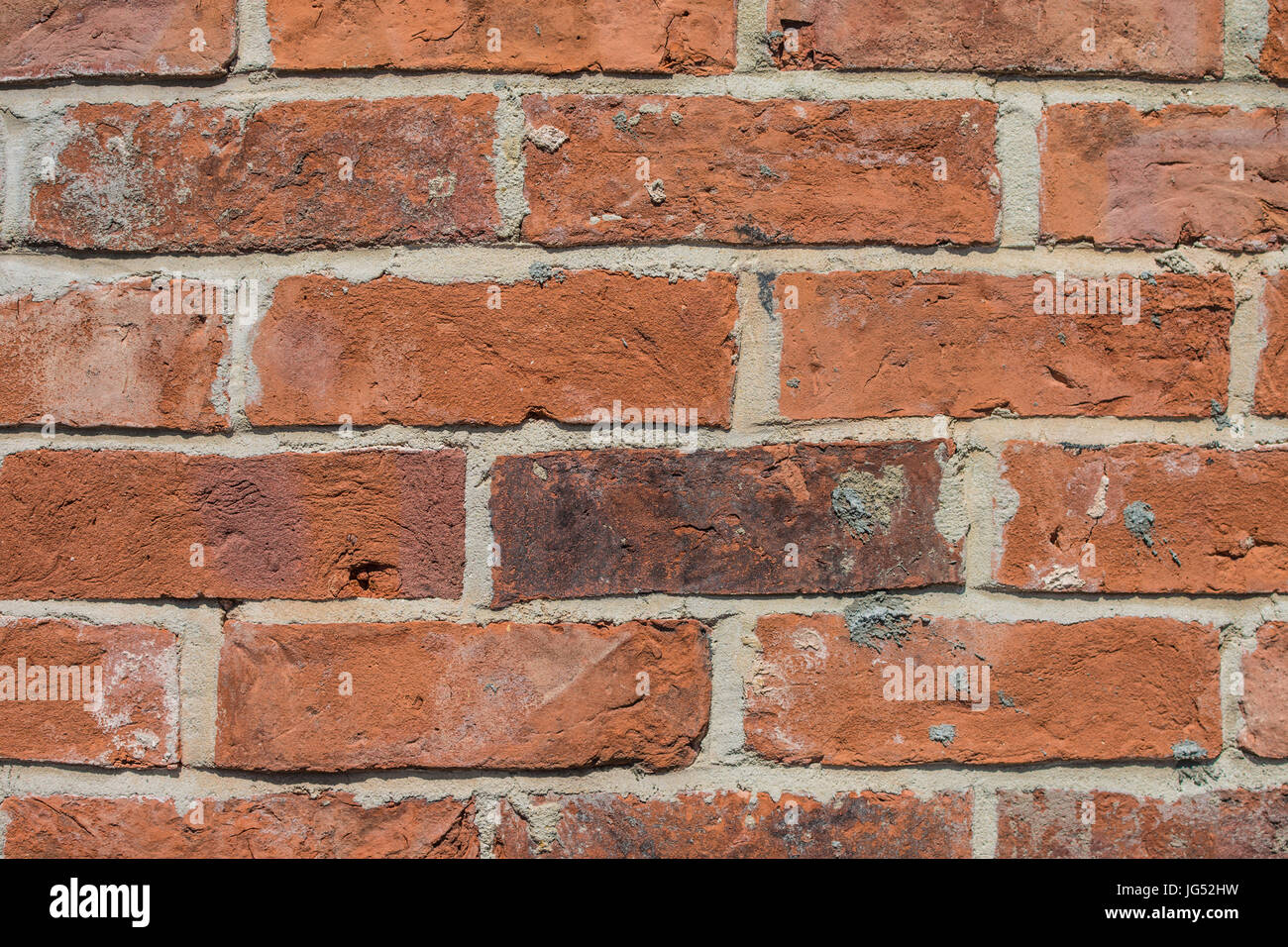 Brick wall made with the old type of brick Stock Photo Alamy