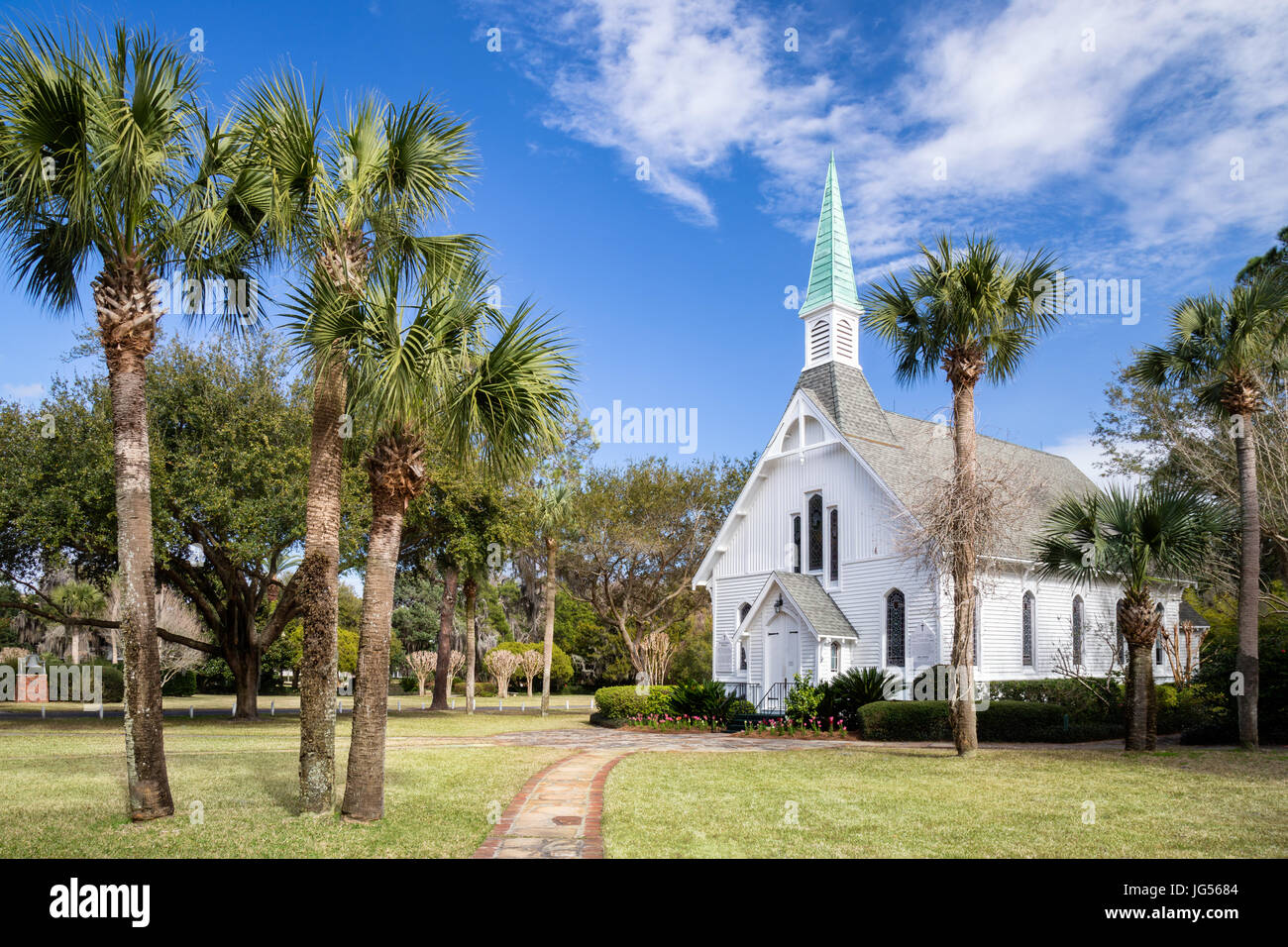 Saint simons island historic church hires stock photography and images Alamy