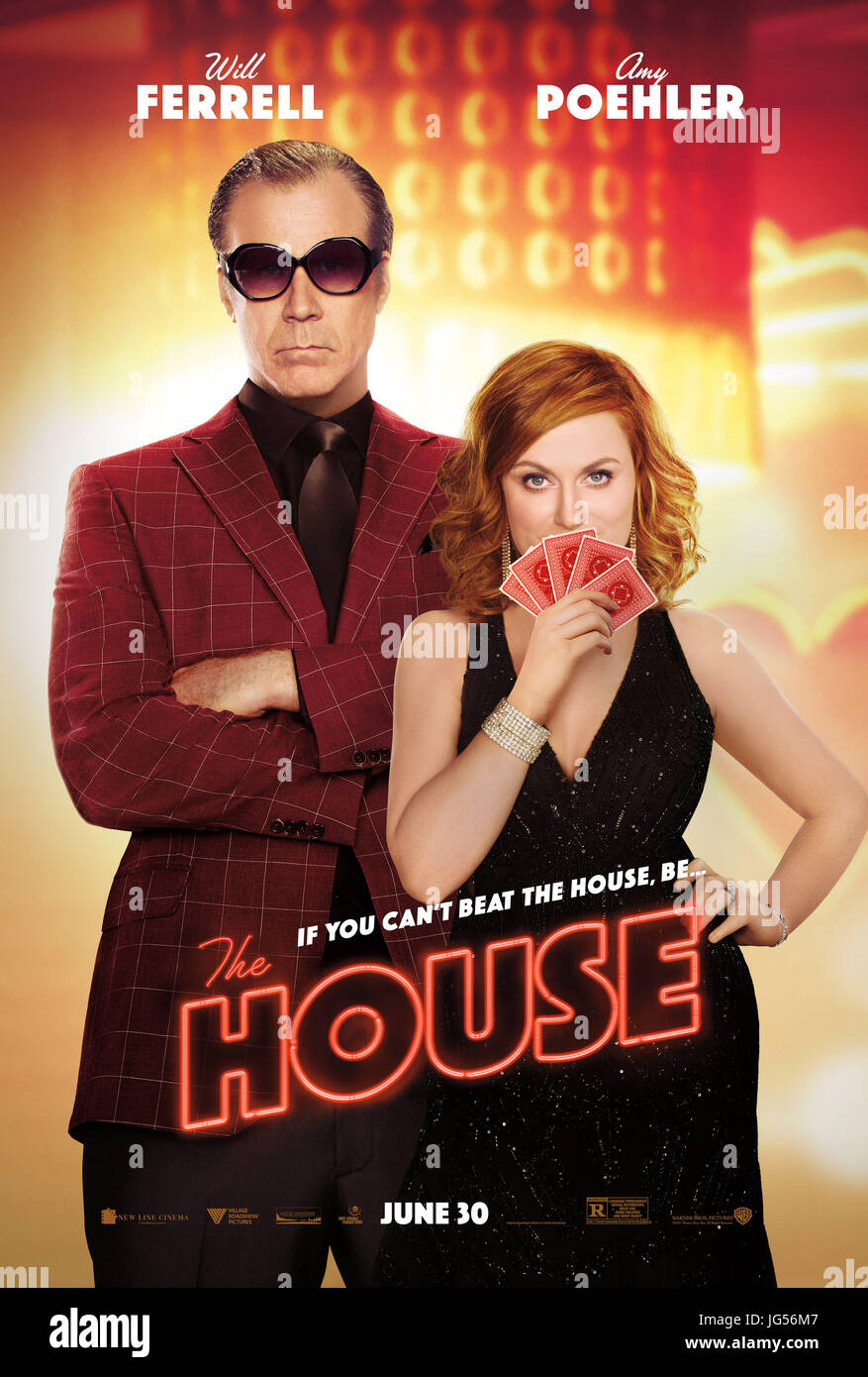 THE HOUSE US Poster L r Will Ferrell Amy Poehler 2017 Warner THE HOUSE US Poster L r Will Ferrell Amy Poehler 2017 Warner