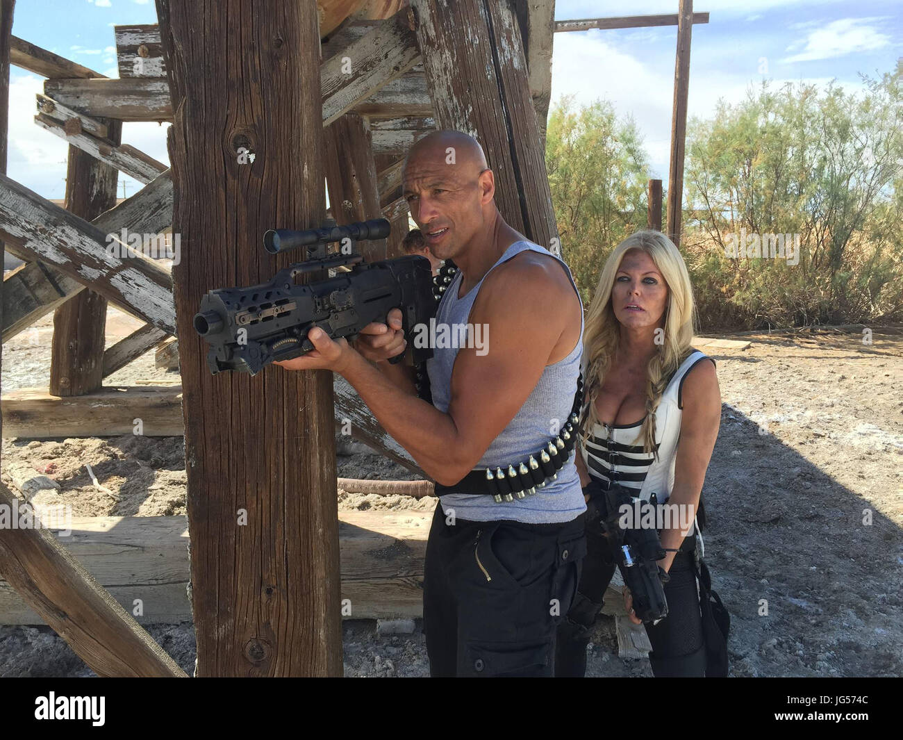 ROGUE WARRIOR: ROBOT FIGHTER, l-r: Daz Crawford, Tracey Birdsall, 2016.  ©Sony Pictures Home Entertainment/courtesy Everett Collection Stock Photo -  Alamy