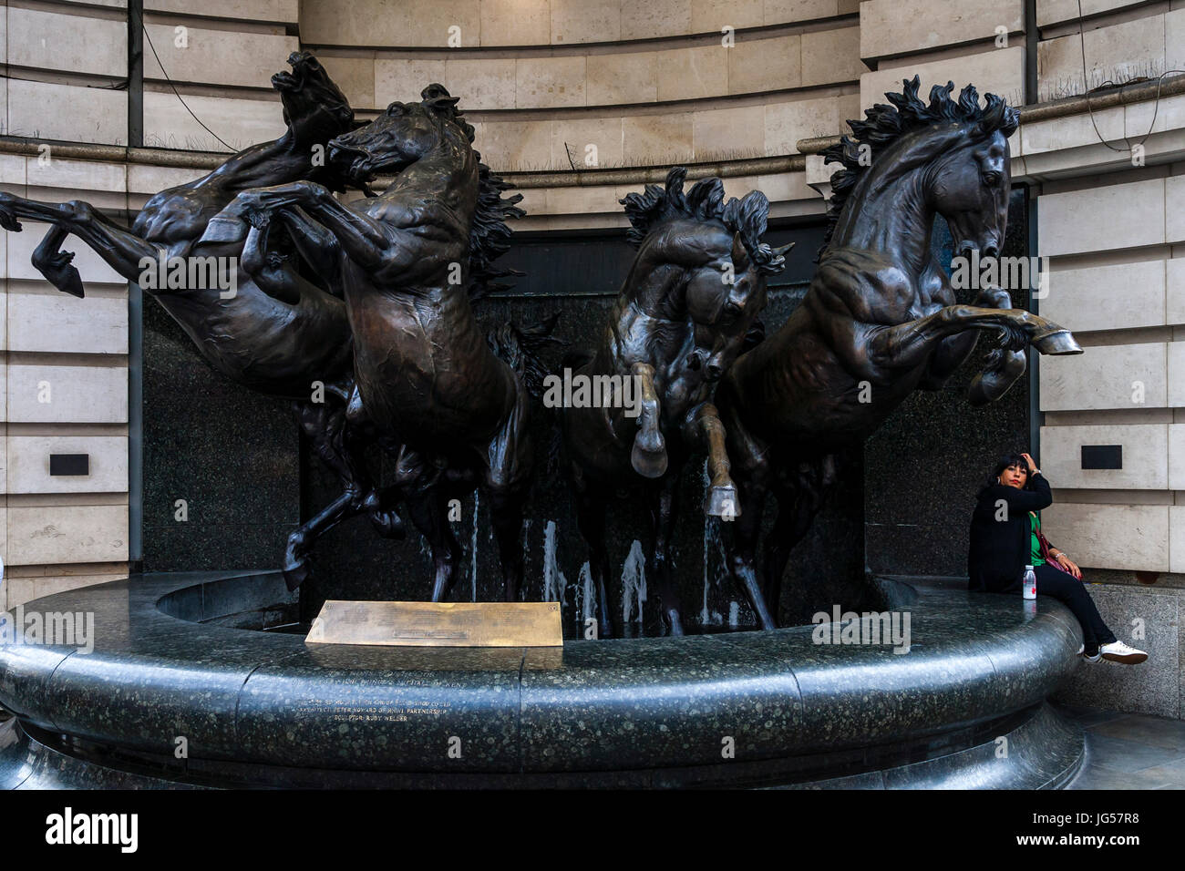 The Horses Of Helios Statue, Piccadilly Circus, London, UK Stock Photo Alamy