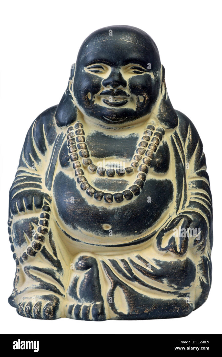 Buddha on a white background, isolated. Stock Photo