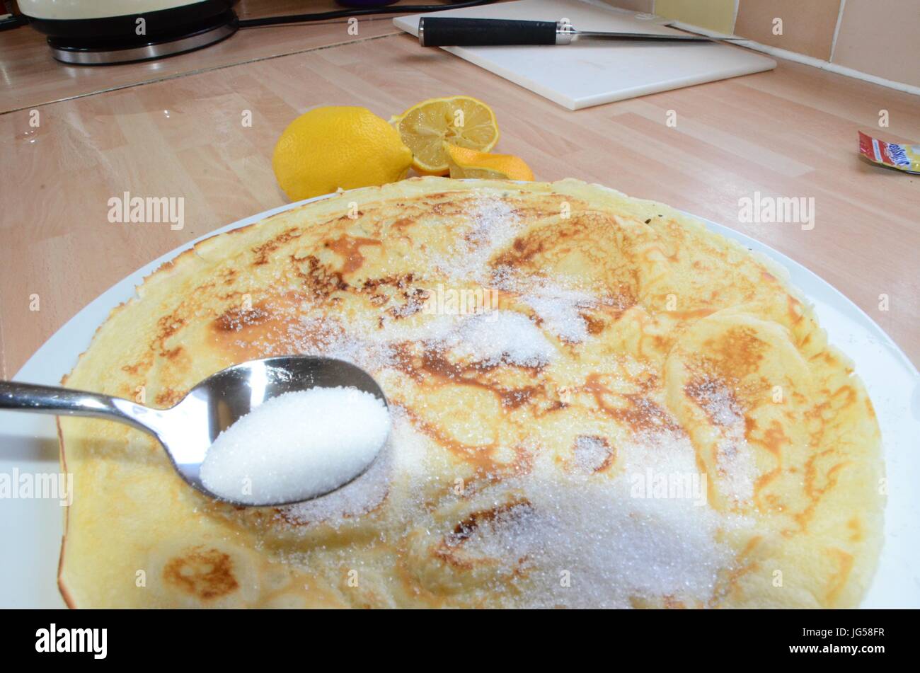 pancakes, shrove tuesday Stock Photo