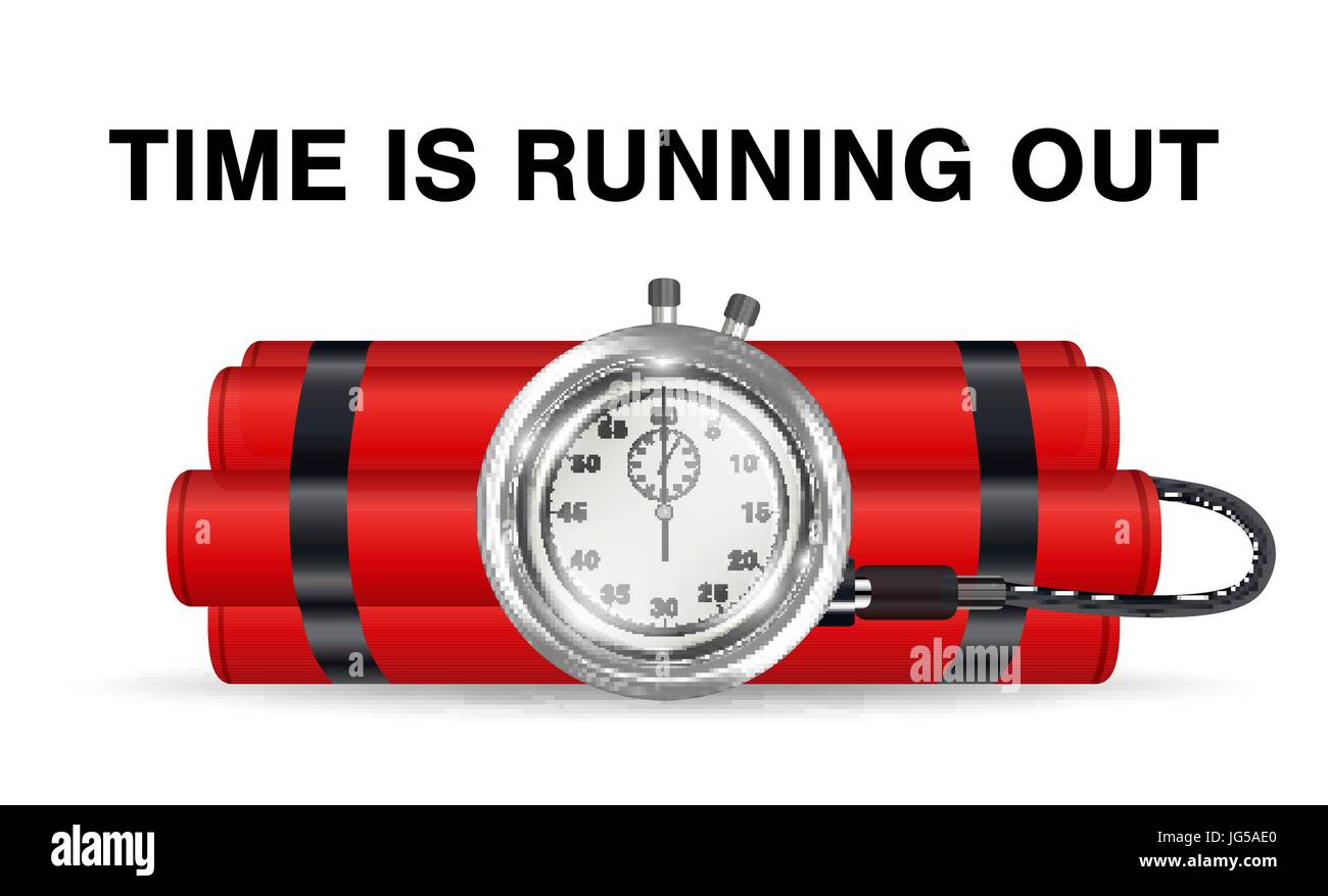 time bomb with red dynamite and stopwatch Stock Vector Image & Art Alamy