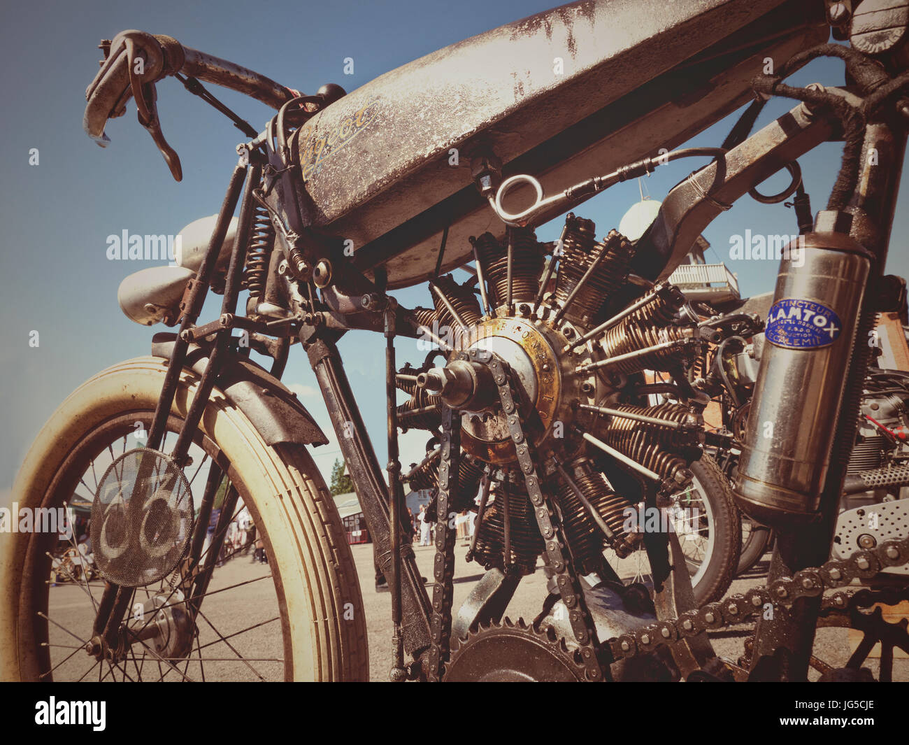 Vintage Peugeot Motorcycle