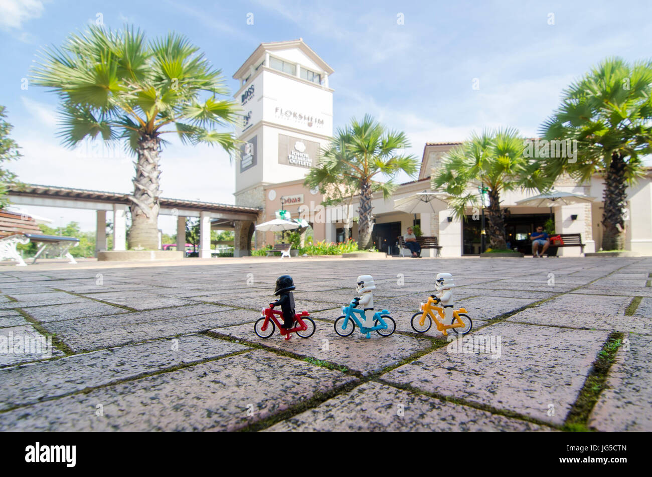 lego starwars troopers riding in johor premium outlets malaysia