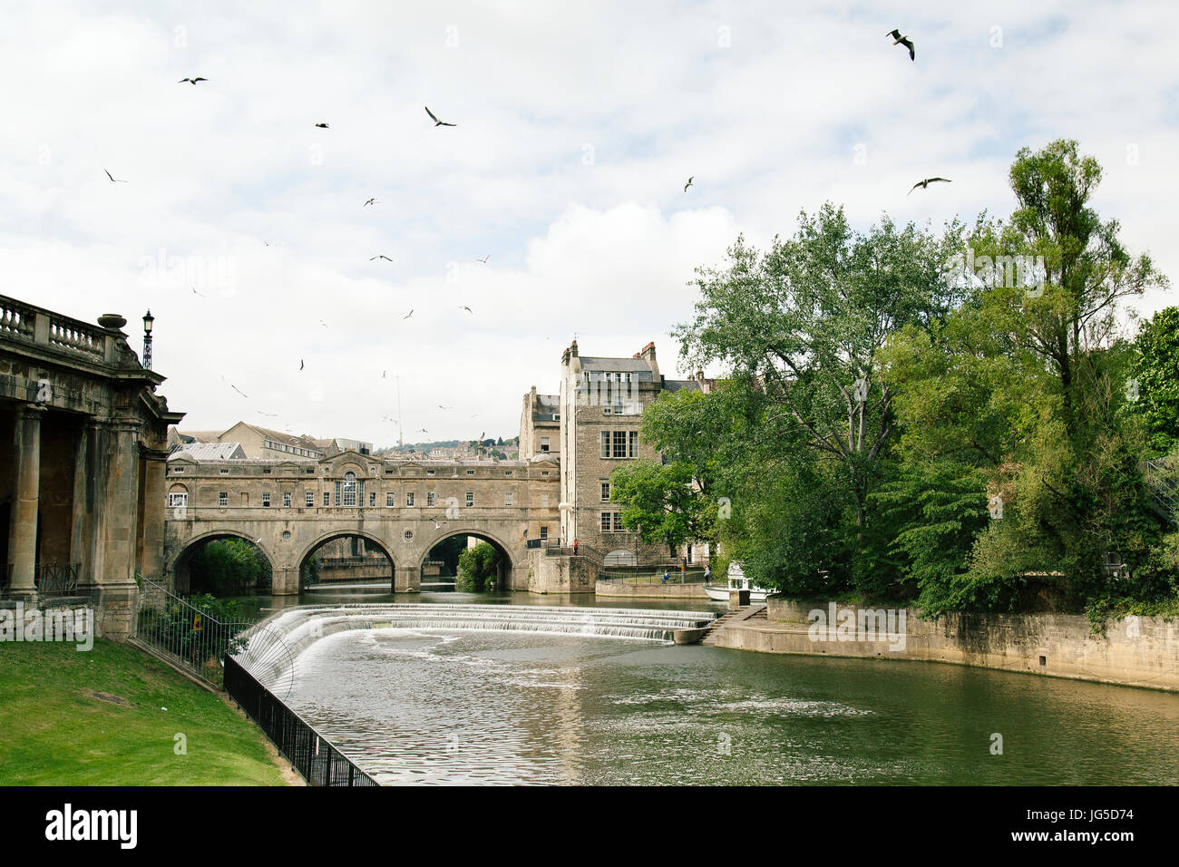 Pulteney Bridge Stock Photo