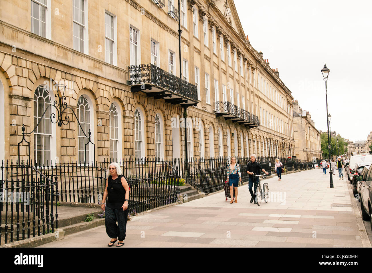 Great Pulteney Street in Bath Stock Photo Alamy