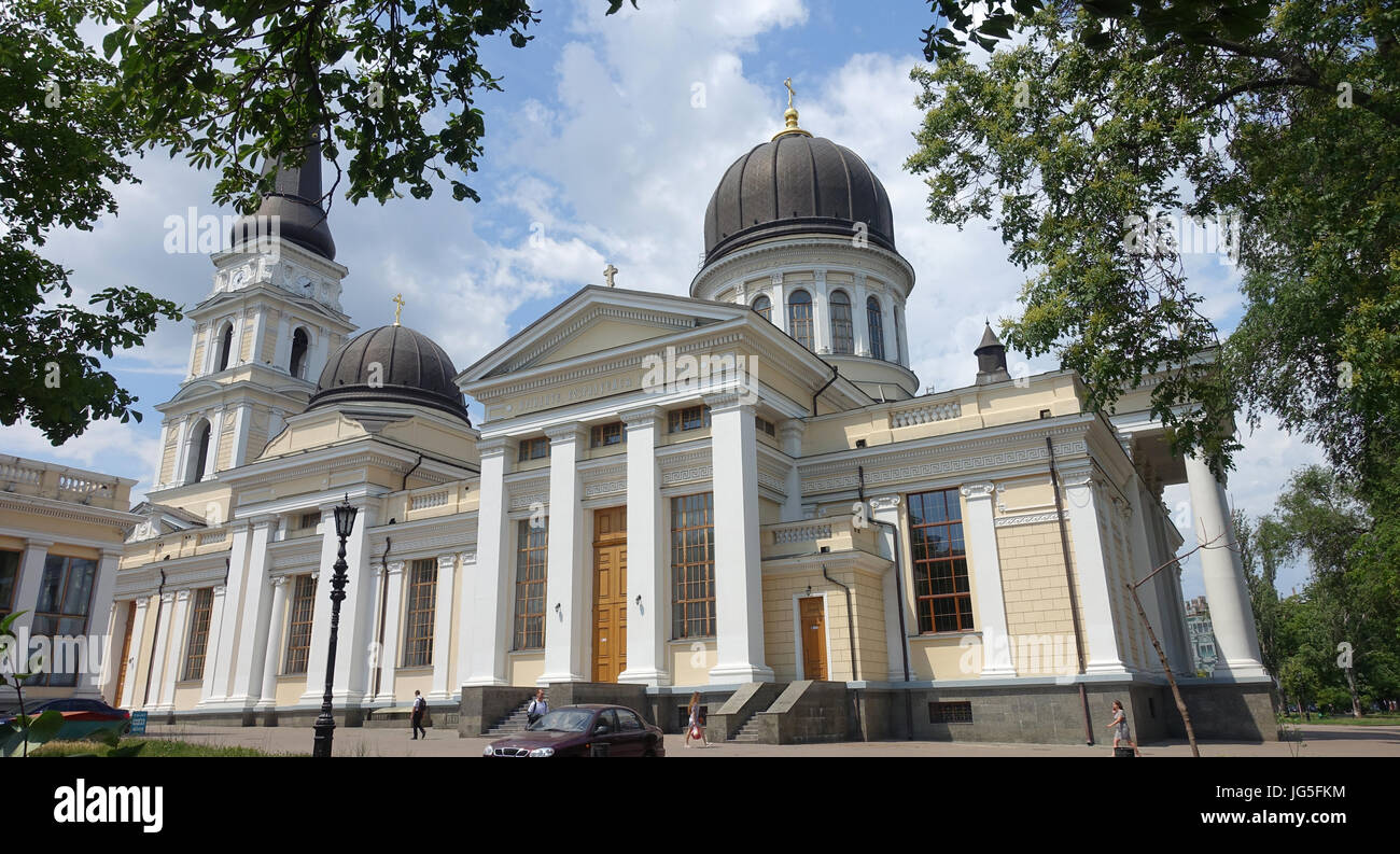 Preobrazhensky cathedral Odessa, Ukraine Stock Photo