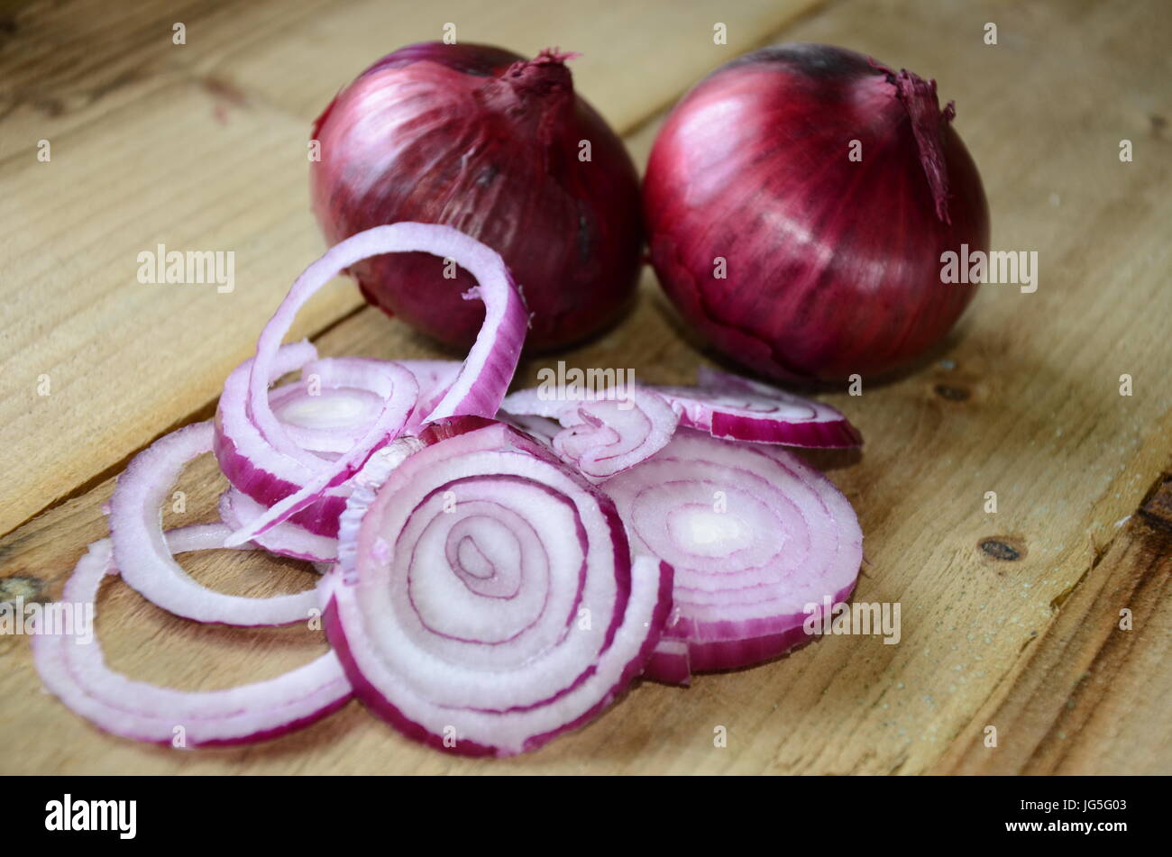 onions great cooking ingredients Stock Photo
