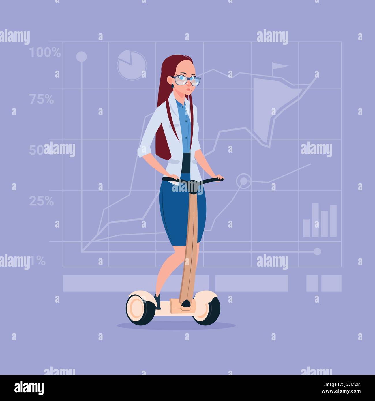 Person transportation modern eco Stock Vector Images - Alamy