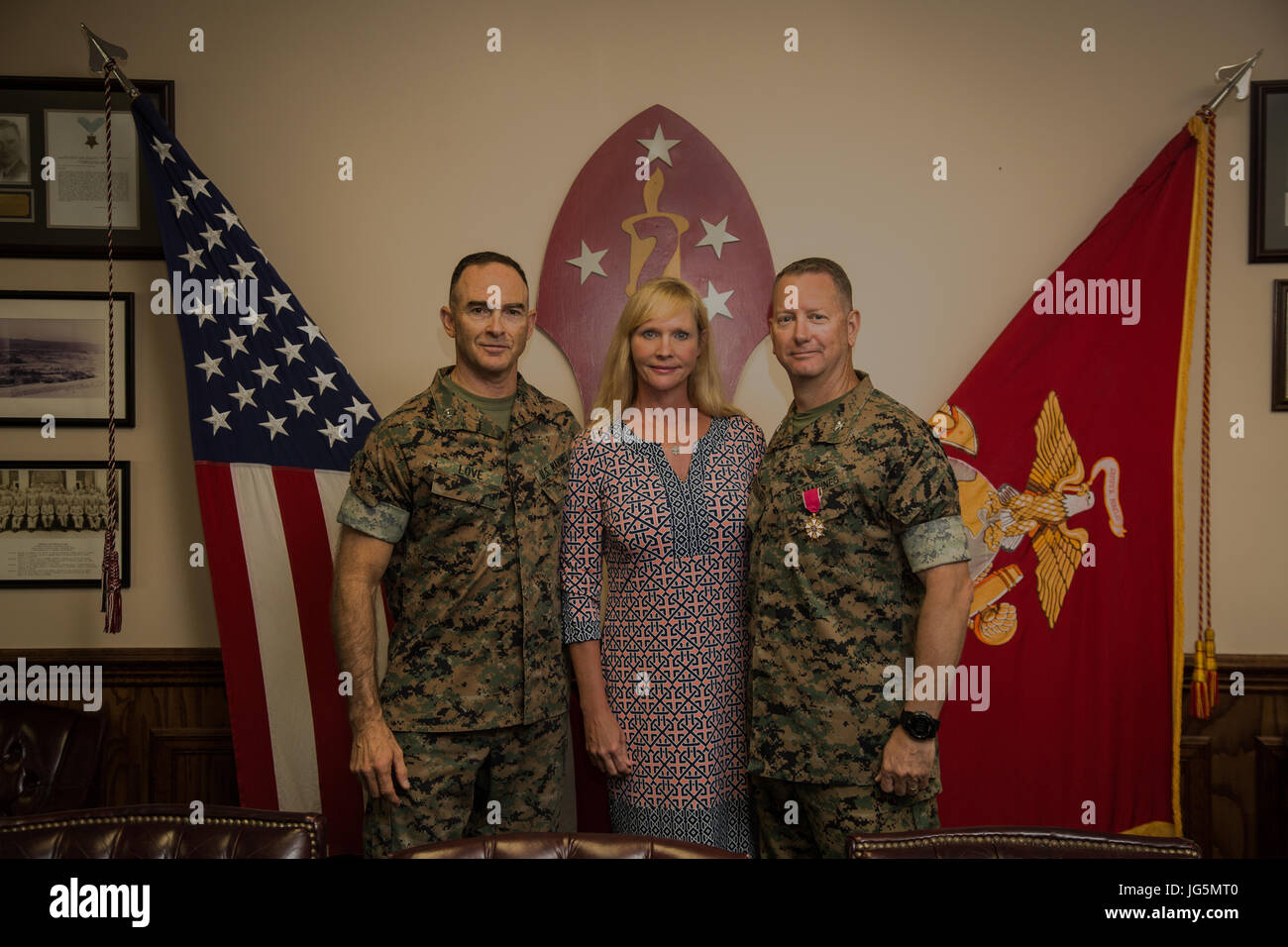 Marine corps commanding officer hi-res stock photography and images - Alamy