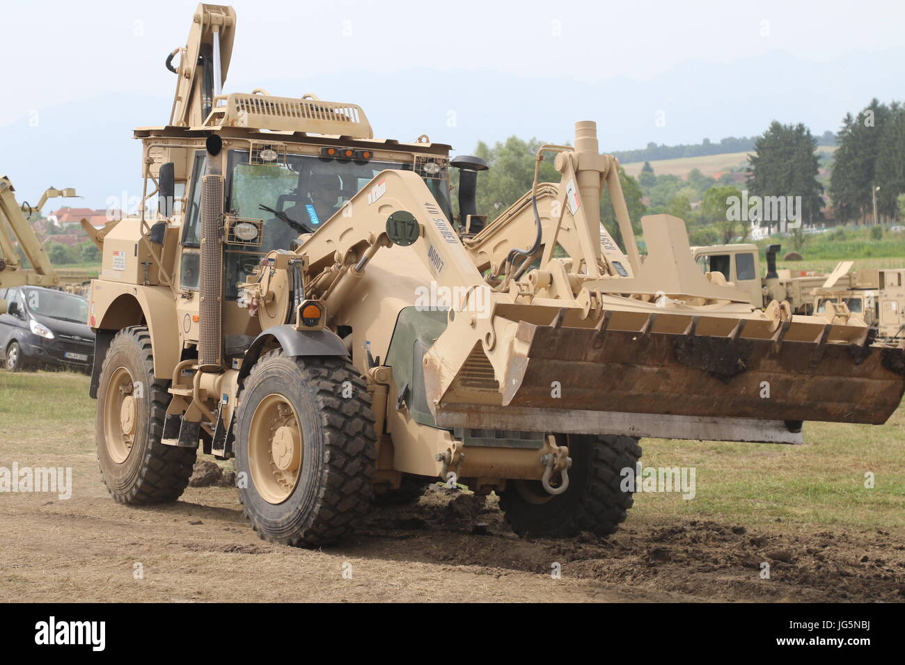 A Soldier of 588th Brigade Engineer Battalion, 3rd Armored Brigade