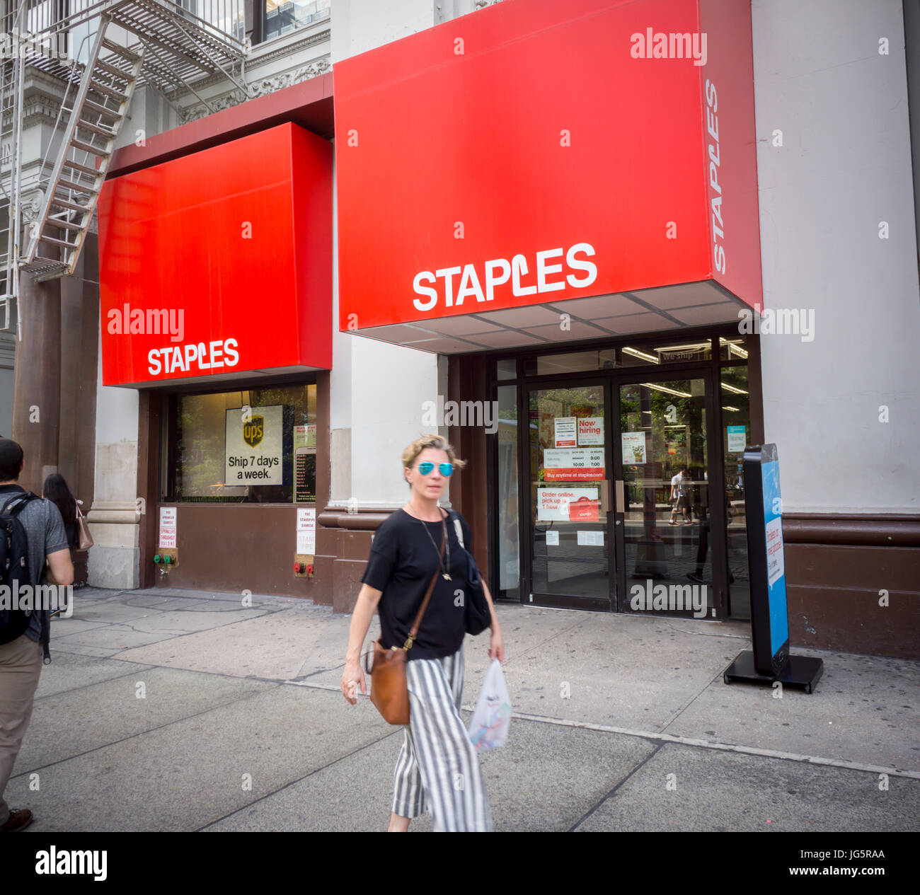 Staples office supply store hires stock photography and images Alamy