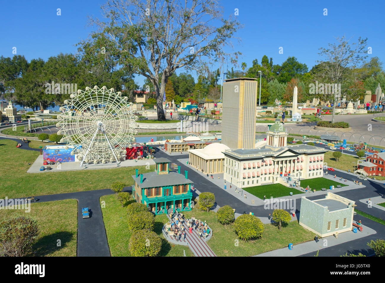 HOUSTON, USA JANUARY 12, 2017 Miniland USA is replete with inspiring