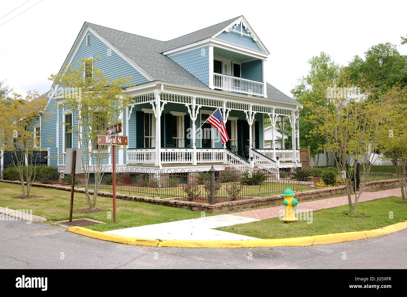 ST FRANCISVILLE, LOUISIANA, USA 2009 A house near downtown in the