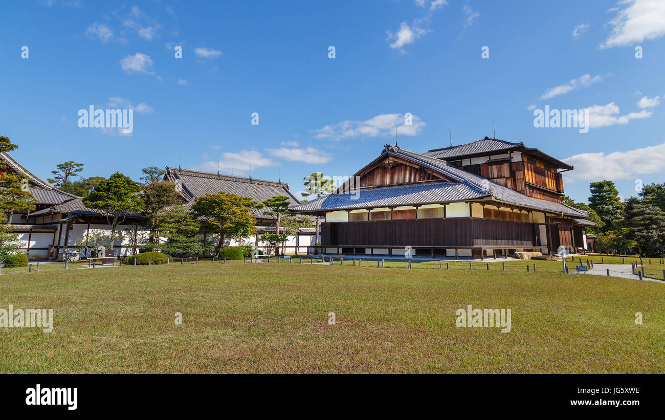 Honmaru Palace at Nijo Castle in Kyoto, Japan Stock Photo