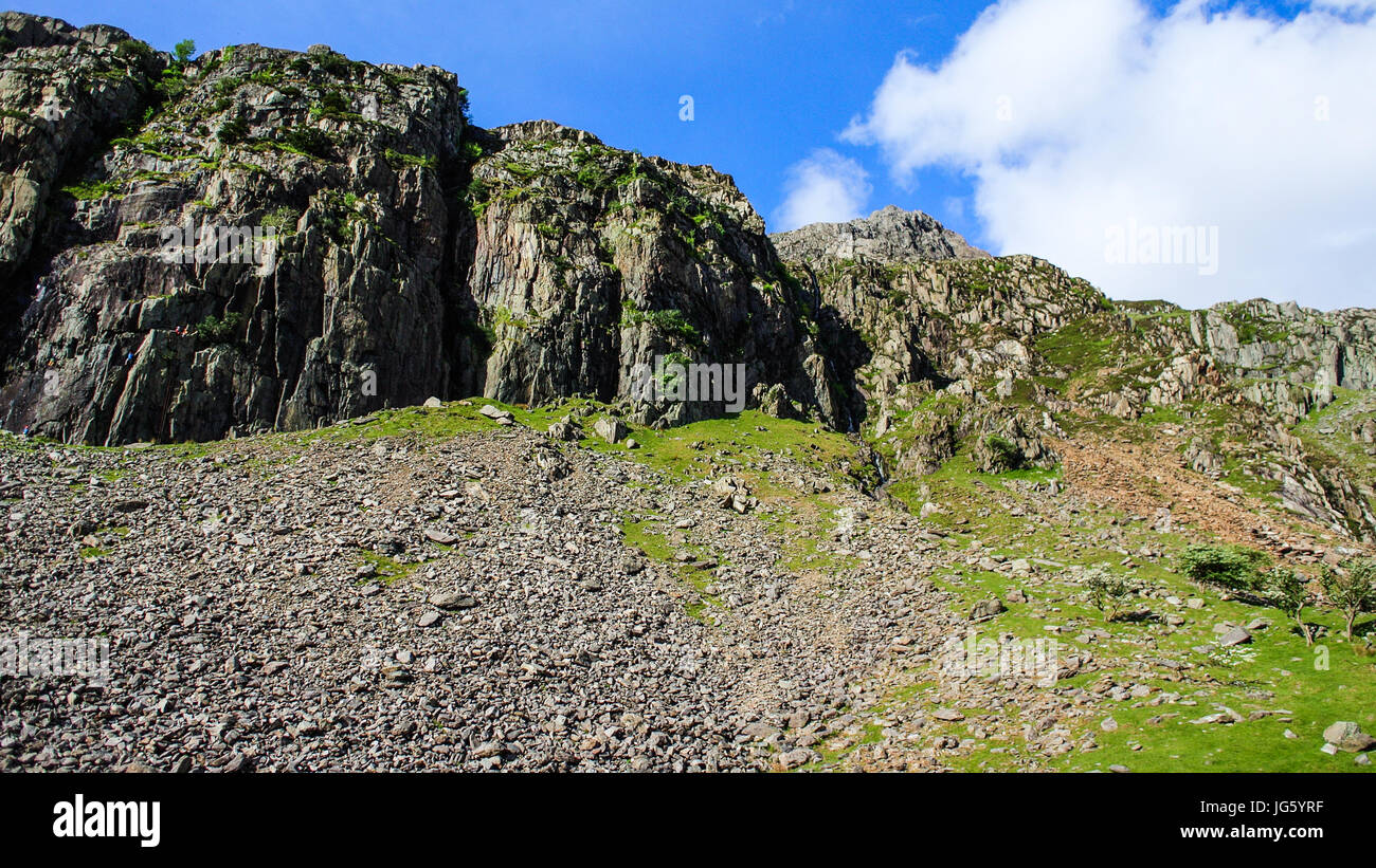 llanberis pass Snowdonia North Wales UK Stock Photo Alamy