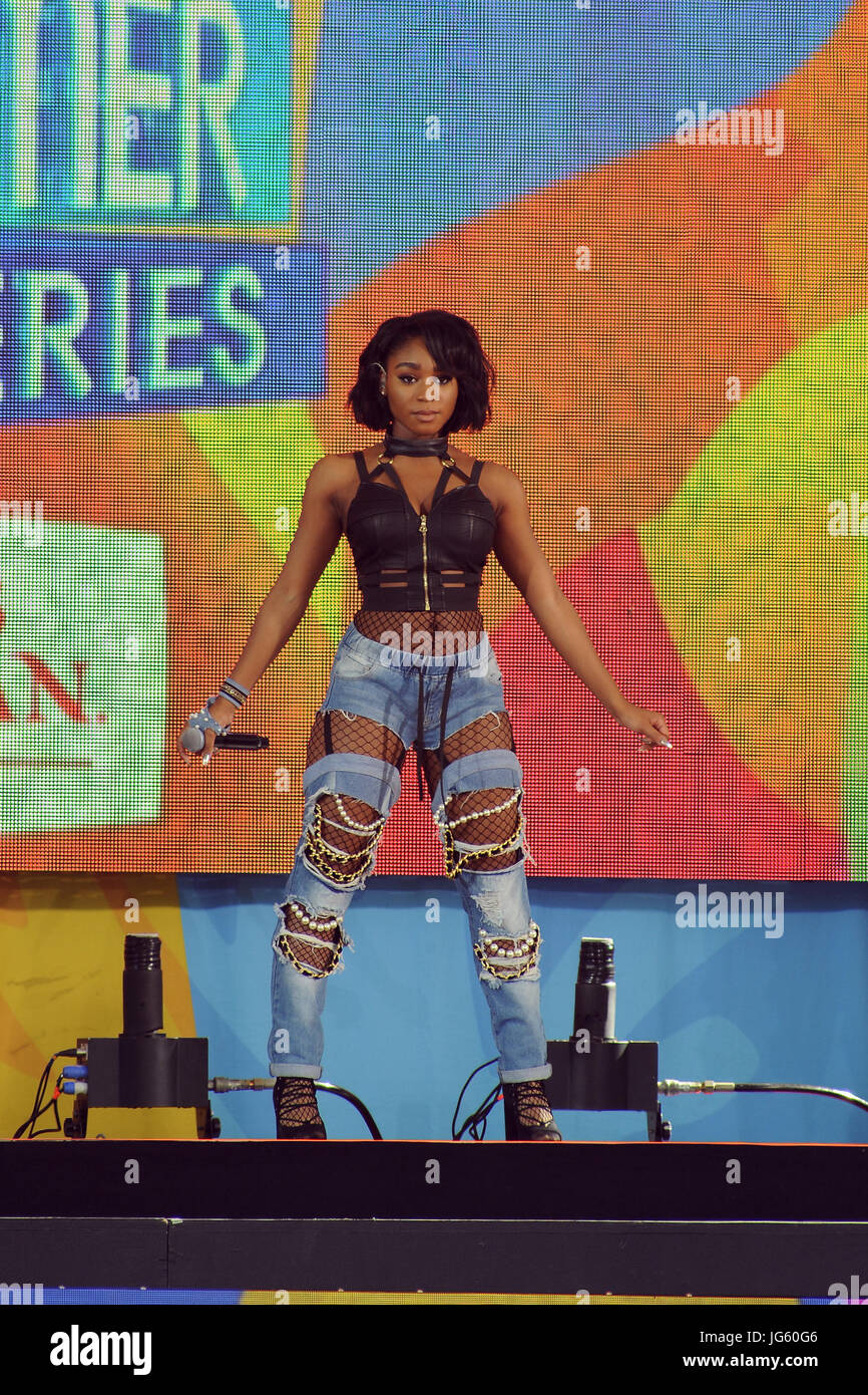 Fifth Harmony Performing On ABC's "Good Morning America" at Rumsey