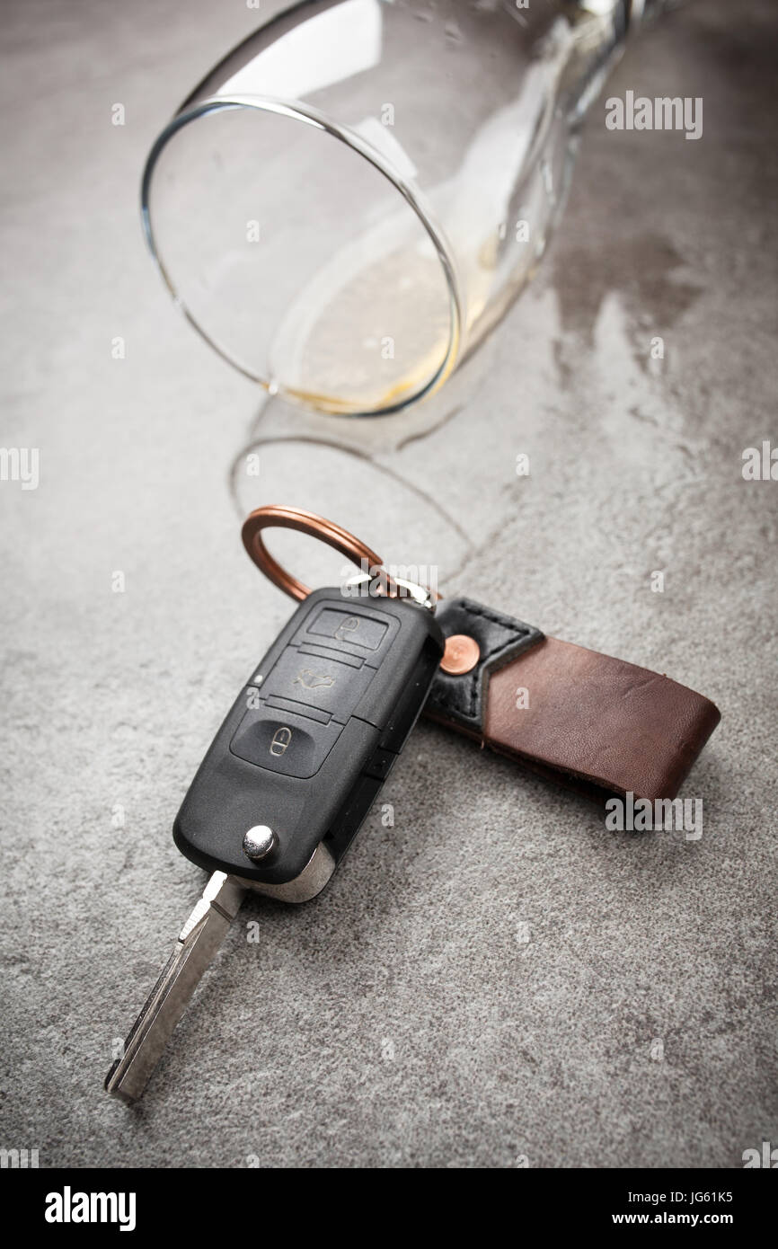 Drunk driving concept Stock Photo - Alamy