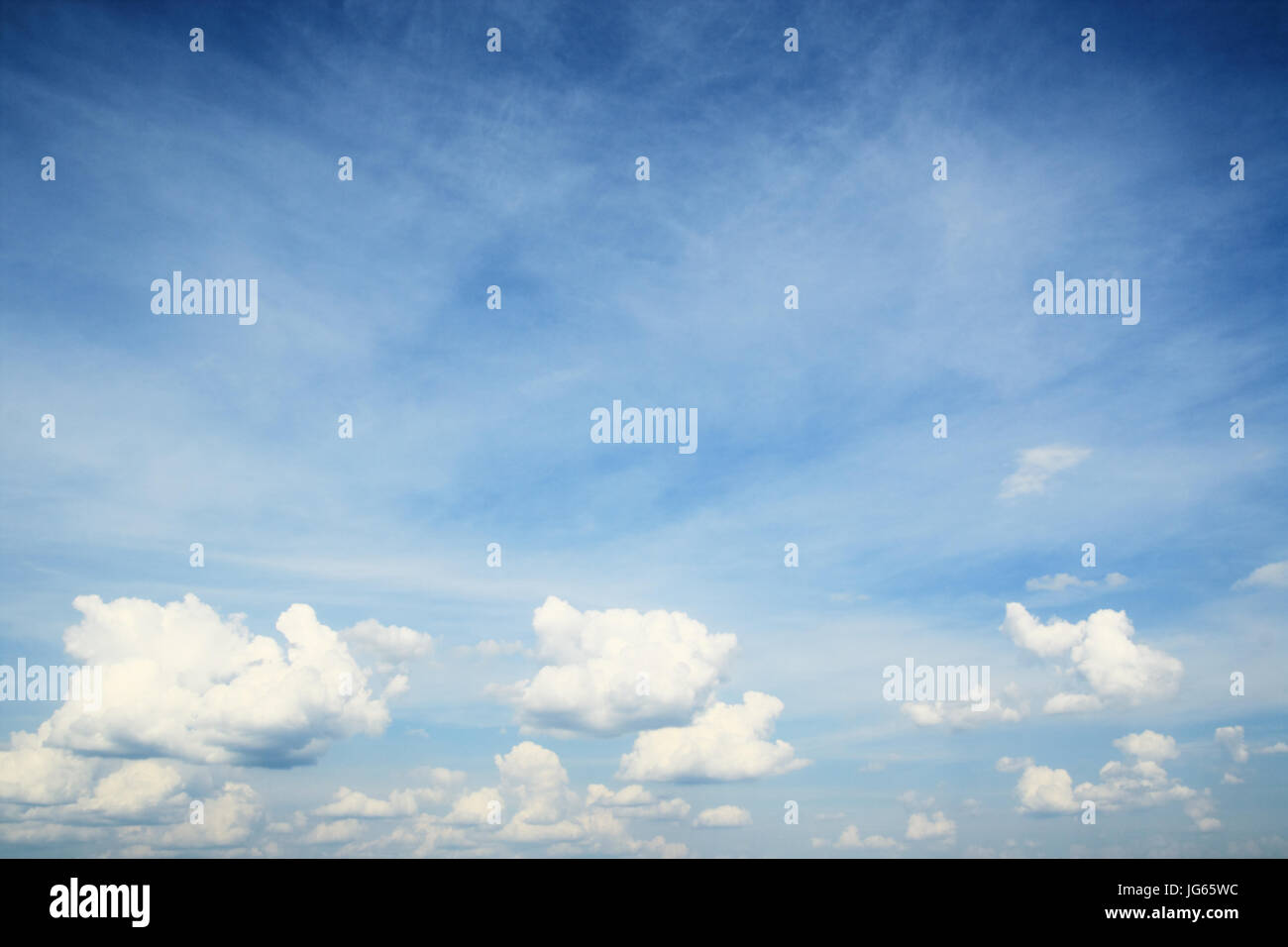 Background from blue sky with clouds Stock Photo - Alamy