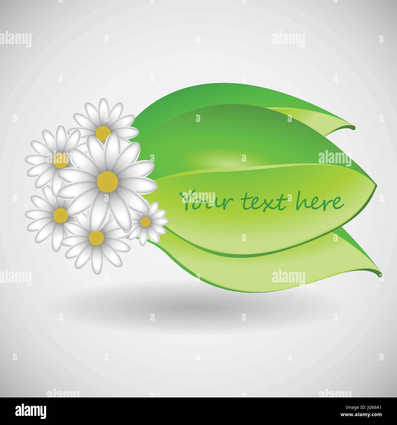 Abstract Colorful Glossy Eco Floral Speech Bubble Concept for Web and ...