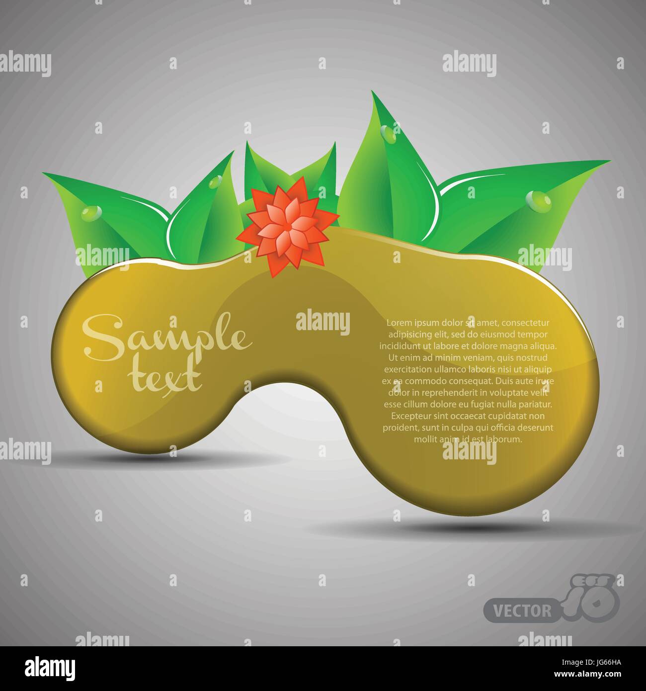 Abstract Colorful Glossy Eco Speech Bubble Concept for Web and Design ...