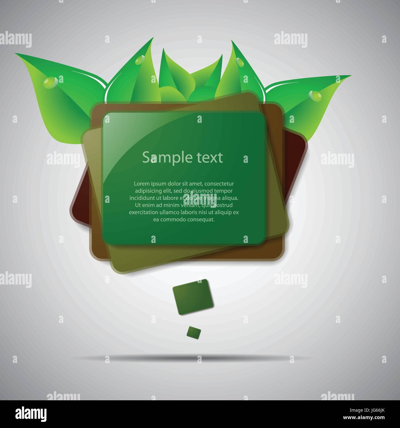 Abstract Colorful Glossy Eco Speech Bubble Concept for Web and Creative ...
