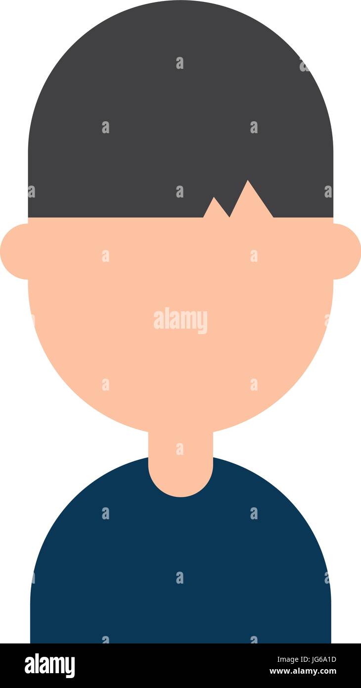young man avatar character vector illustration design Stock Vector ...