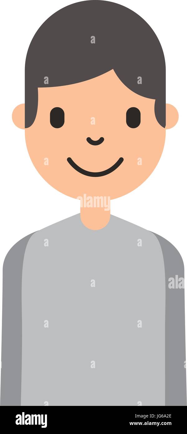 young man avatar character vector illustration design Stock Vector ...