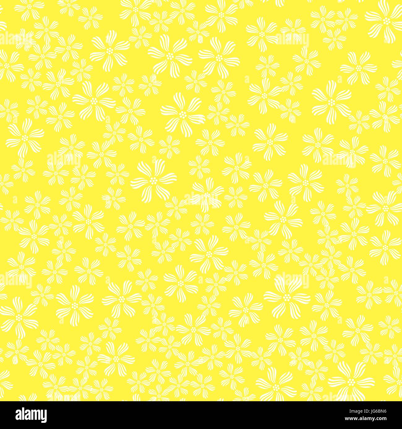 White Flower Seamless Pattern Stock Vector Image & Art - Alamy