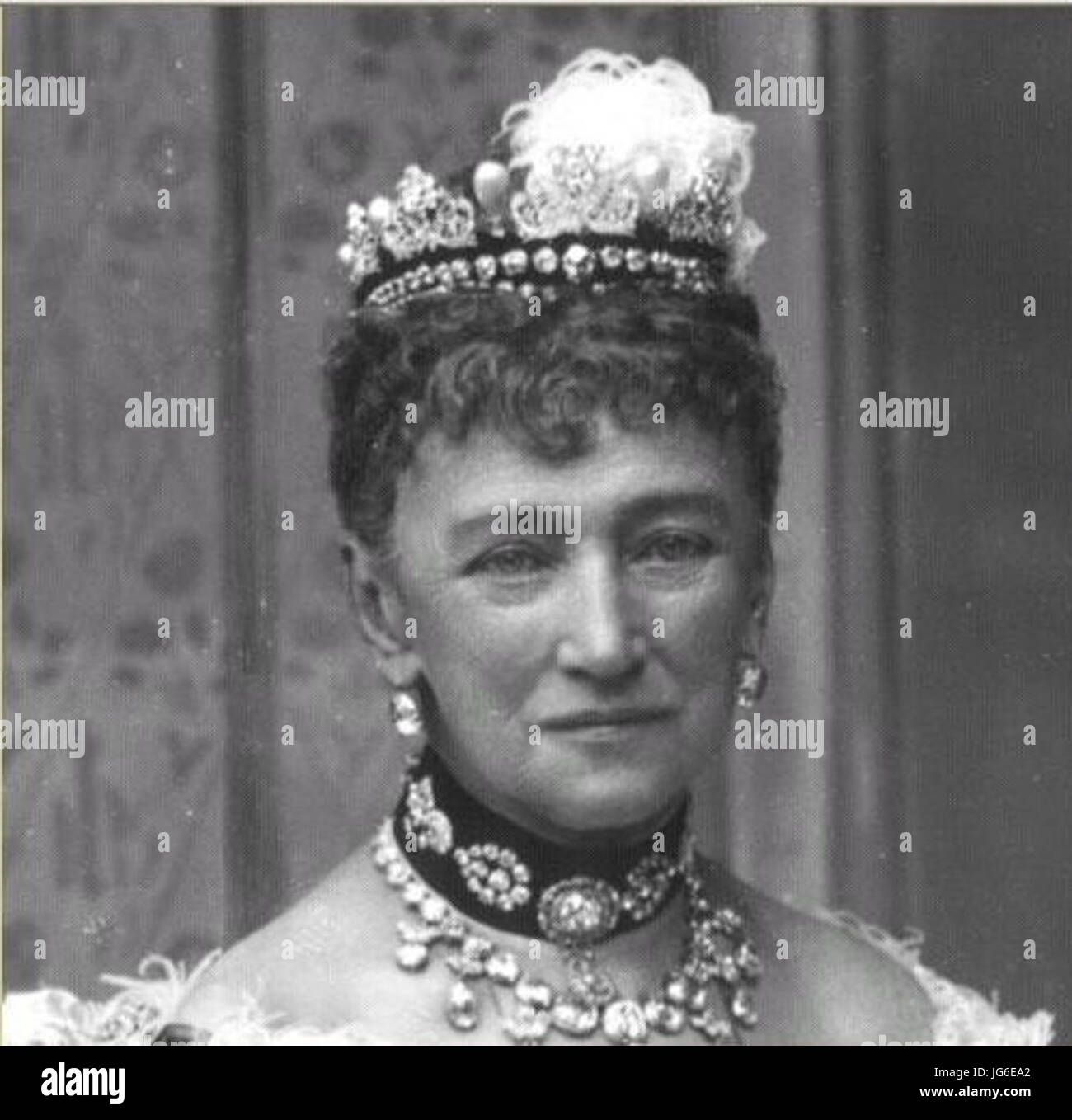 Queen Louise of Denmark 281817-189829 née Louise Wilhelmine Friederike Caroline Auguste Julie of Hesse-Cassel Stock Photo