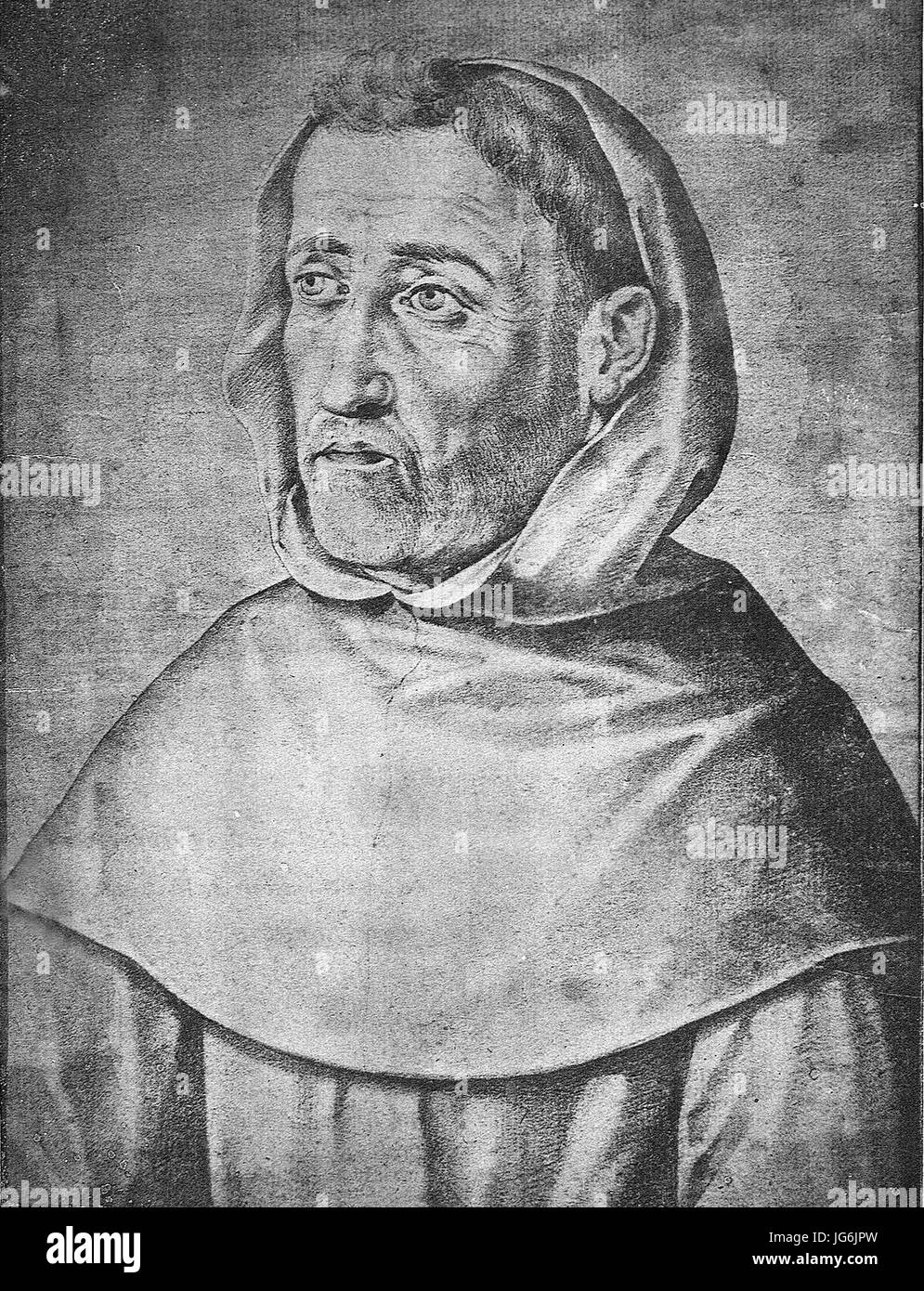 Retrato de Fray Luis de León Stock Photo Alamy
