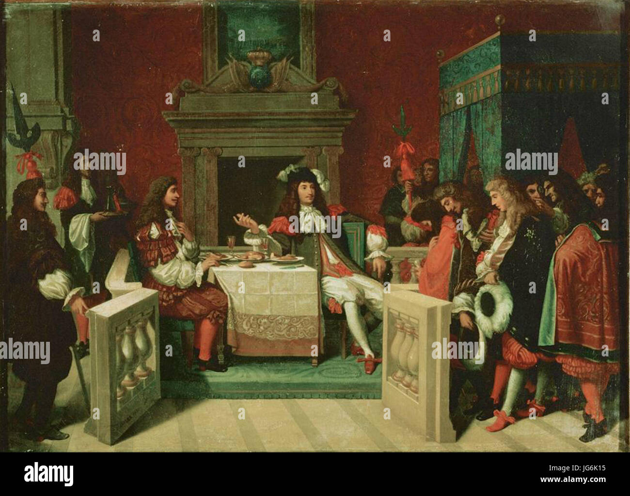 Louis xiv versailles painting hi-res stock photography and images - Alamy