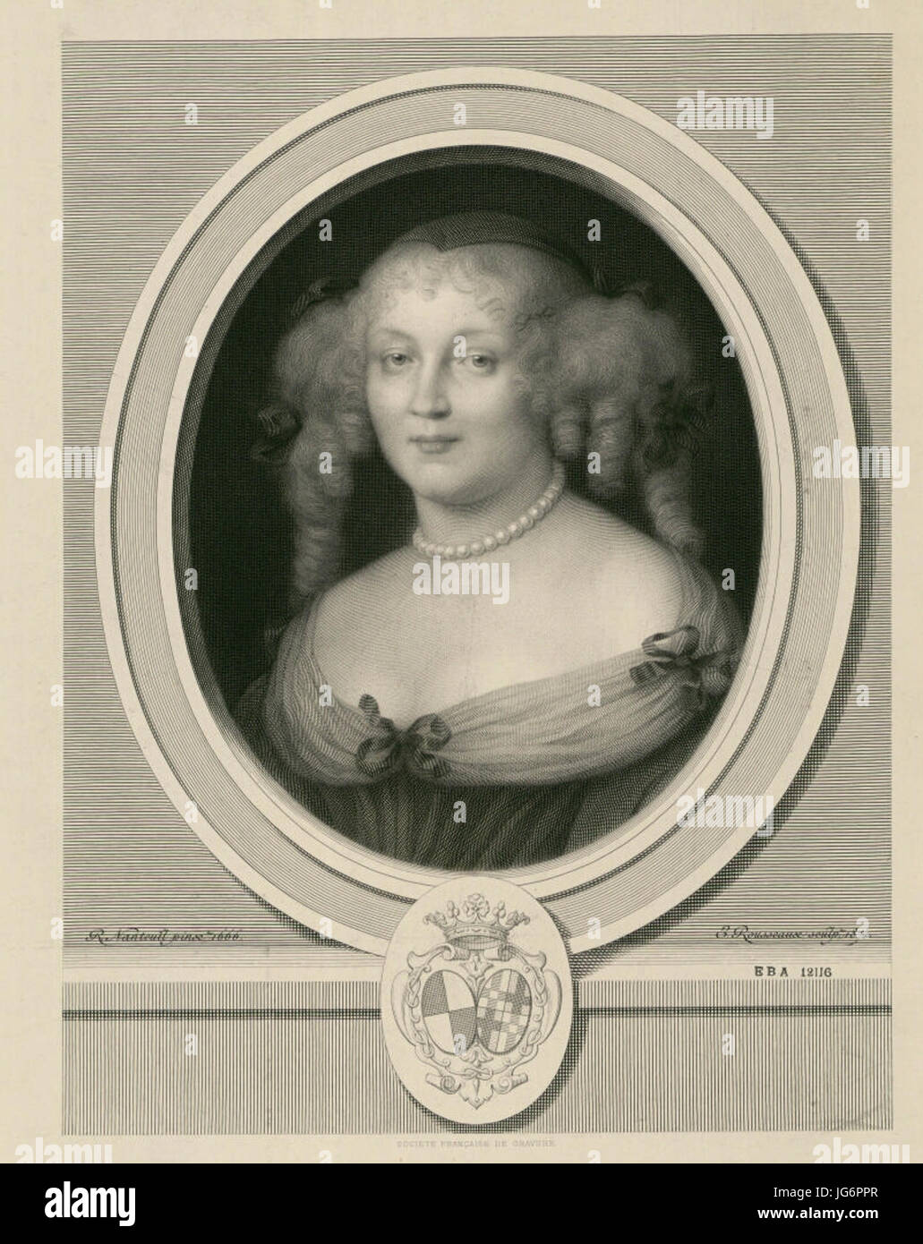 Rousseaux - Madame de Sévigné Stock Photo