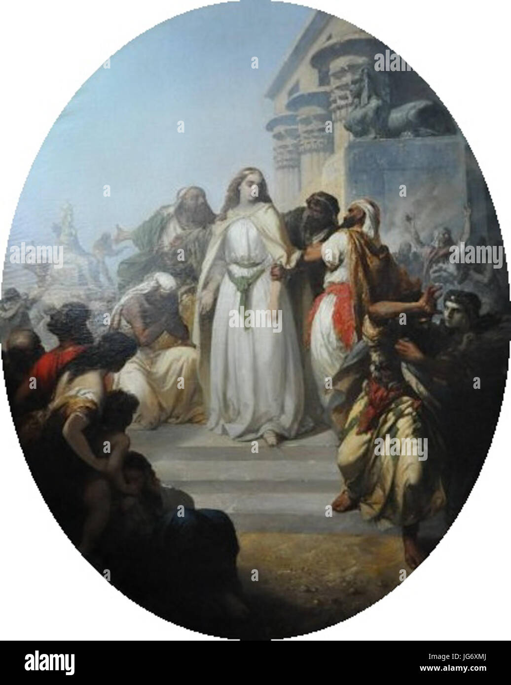 Sainte Suzanne au milieu des païens Stock Photo Alamy