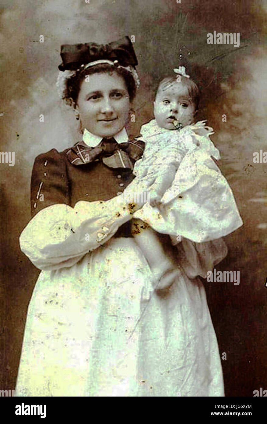 Saint Pierre D Albigny Josephine Richard Et Le Bebe De Lyon 10 Stock Photo Alamy